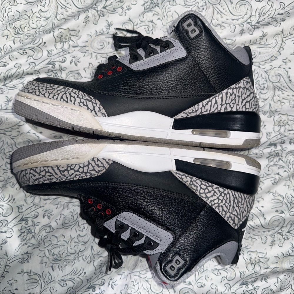 Jordan 3 Black cement